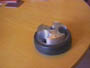 A single castor wheel fitted to the aluminum hub